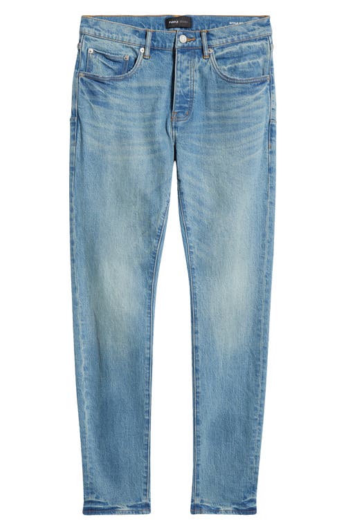 PURPLE BRAND '90s Worn Skinny Jeans in Light Indigo at Nordstrom, Size 36
