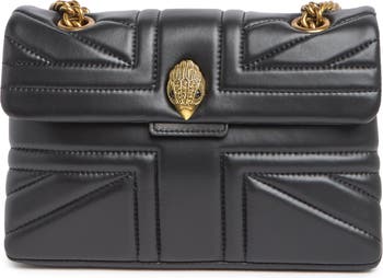 quilted leather crossbody bag kurt geiger london