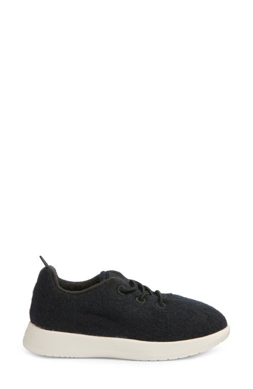 Allbirds Wool Runner Fluff Sneaker In Natural Black