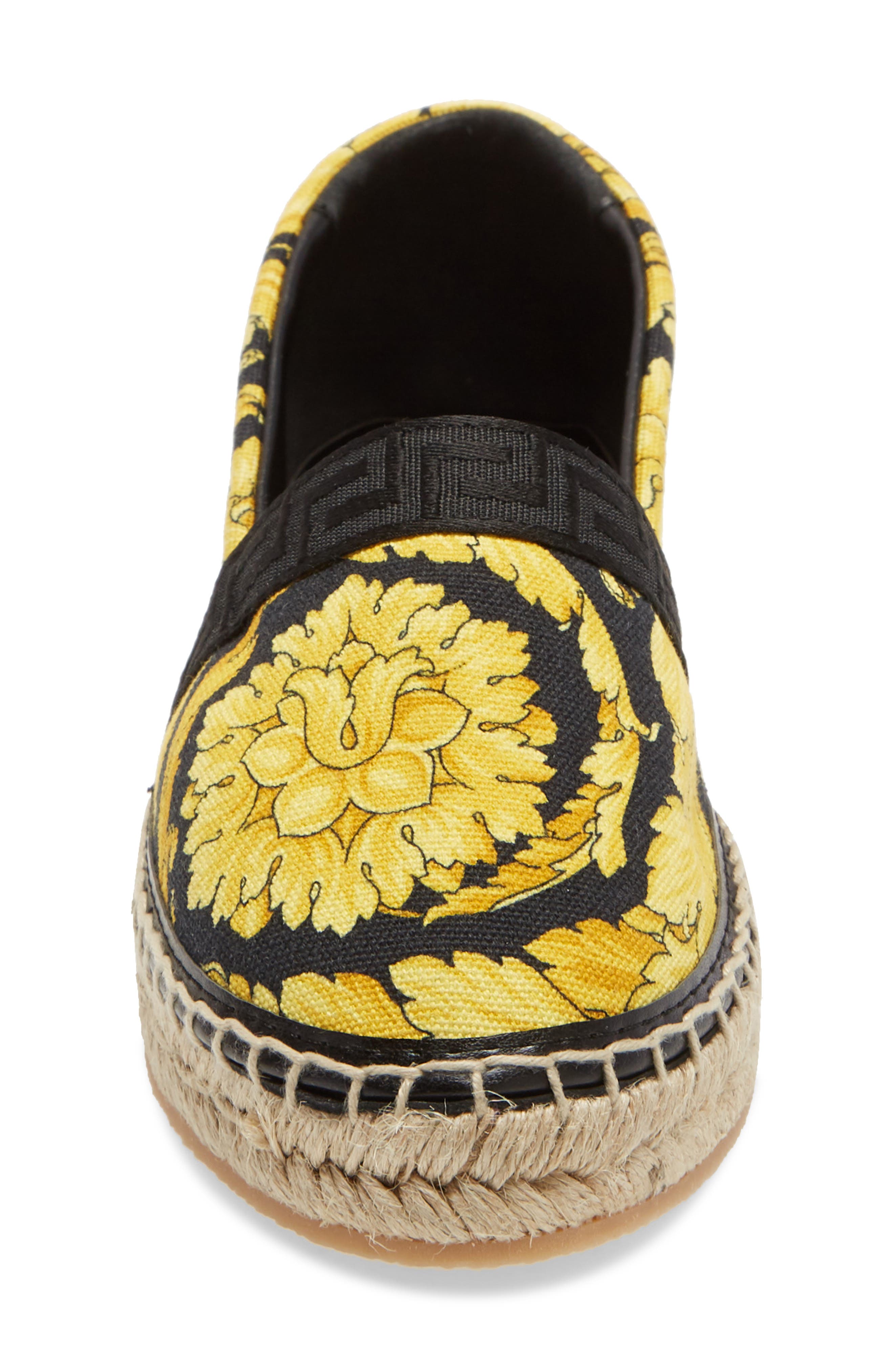 barocco print espadrilles