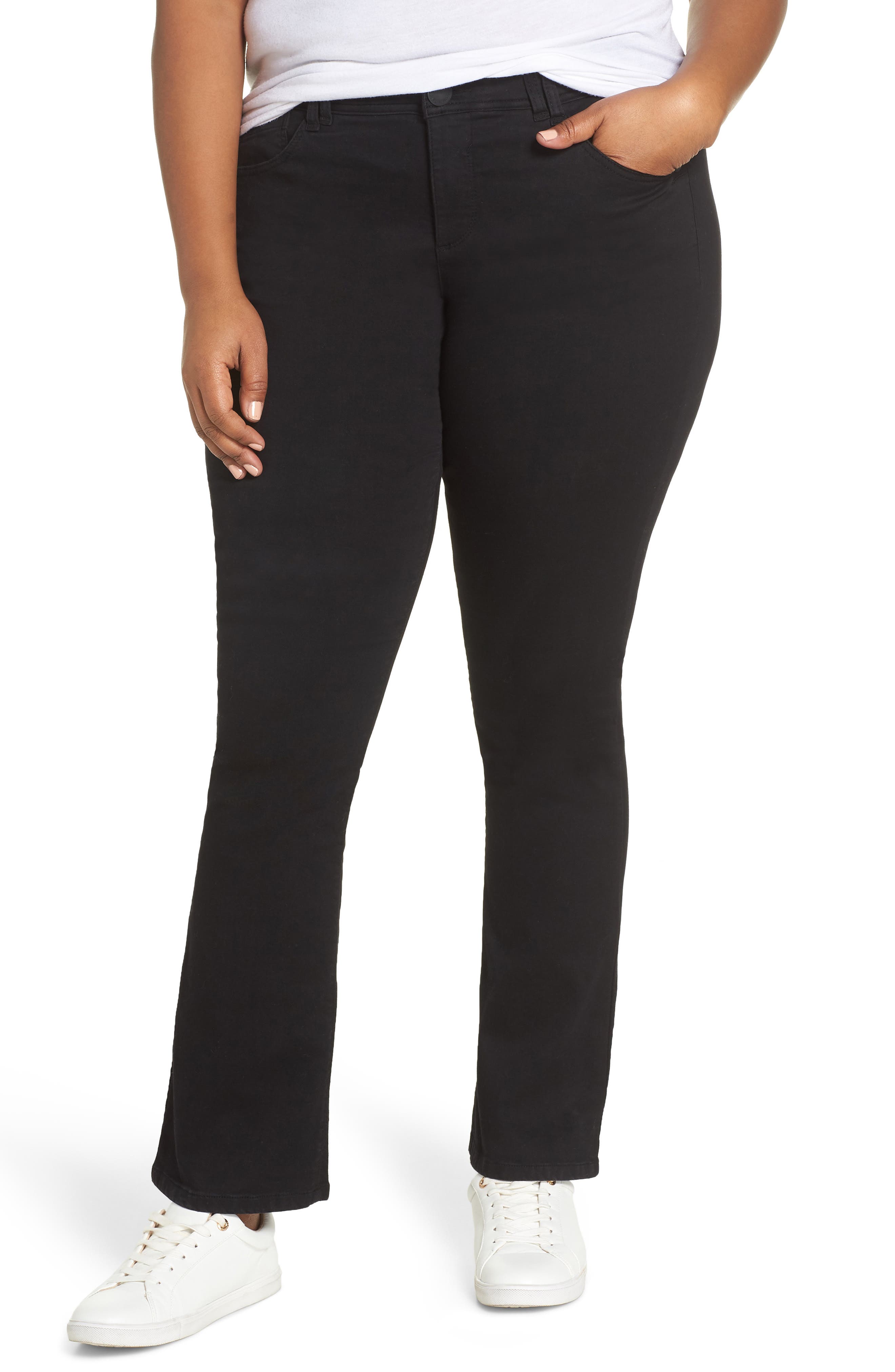 Plus Women's Wit & Wisdom Ab-Solution Itty Bitty Bootcut Jeans Plus Women's Wit & Wisdom Ab-Solution Itty Bitty Bootcut Jeans