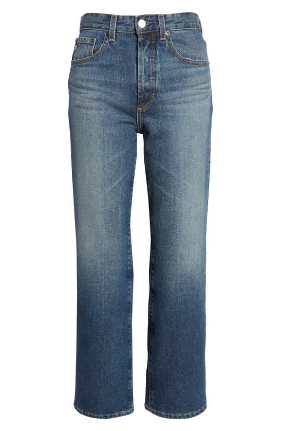 Shop Ag Kinsley High Waist Pop Crop Jeans In Viewpoint