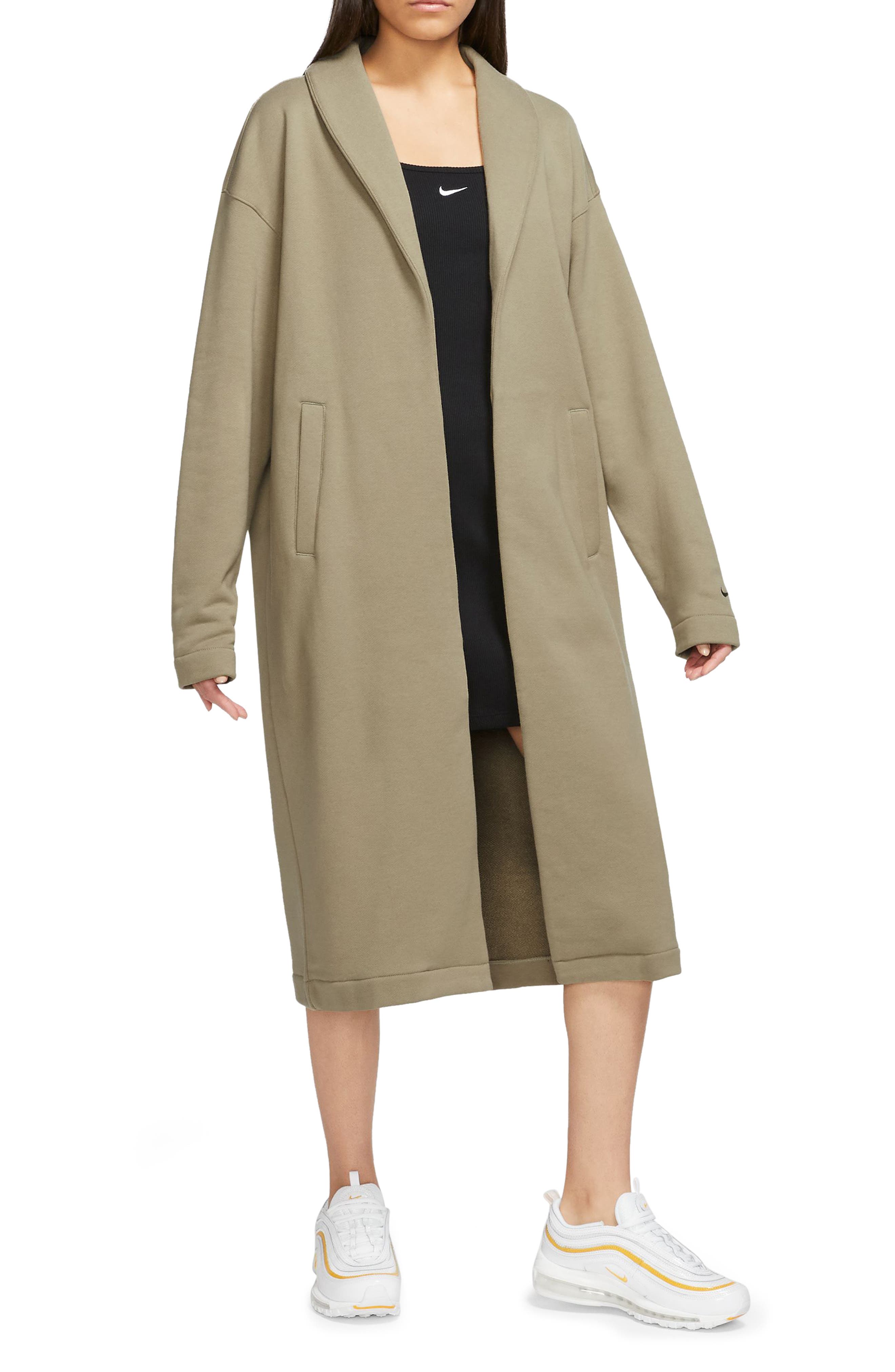 womens nike long coat