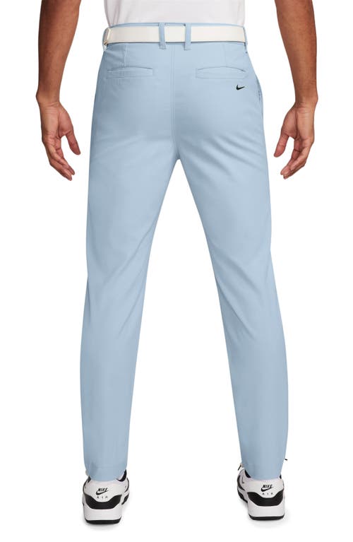 Shop Nike Golf Slim Fit Stretch Cotton Blend Golf Chino Pants In Armory Blue/black