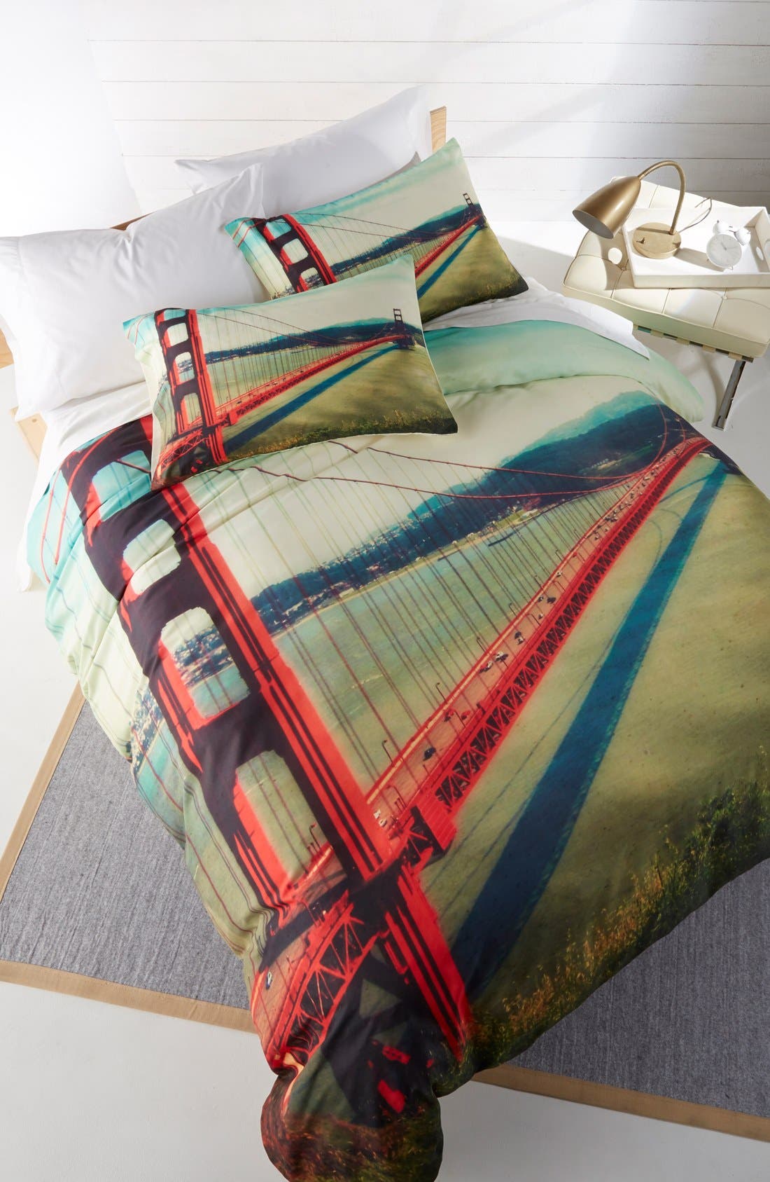 Deny Designs 'Golden Great' Duvet Cover Set Nordstrom