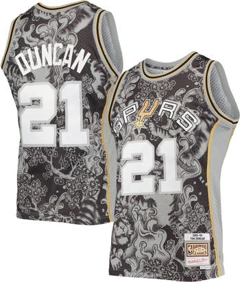 Tim Duncan San Antonio Spurs adidas Home Replica Jersey - White