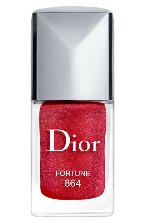 Rouge Dior Vernis Gel Shine & Long Wear Nail Lacquer in 864 Fortune