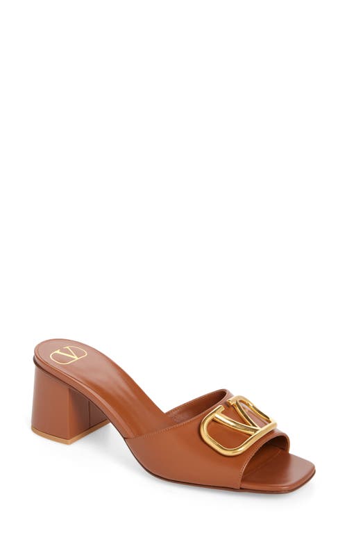 Shop Valentino Garavani Vlogo Signature Slide Sandal In Selleria