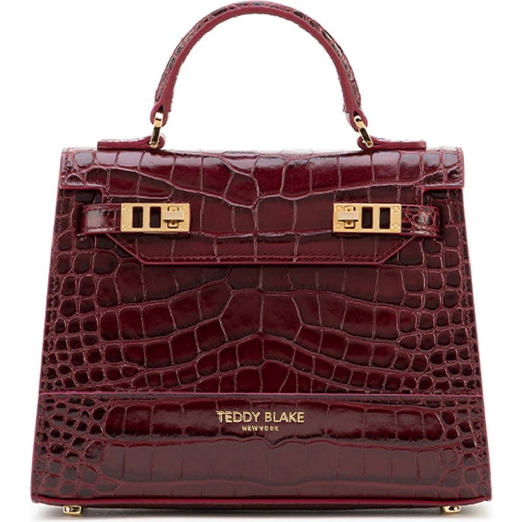 Teddy Blake Kim Croco 9" In Red