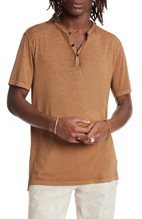 john varvatos short sleeve henley