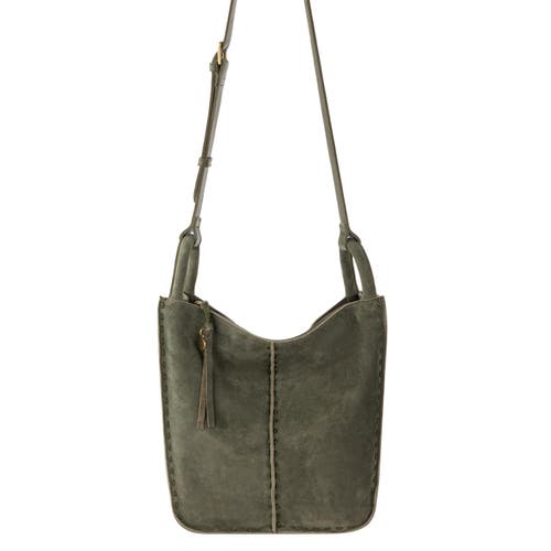 Shop The Sak Los Feliz Crossbody Bag In Moss Suede