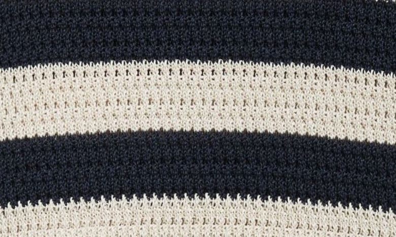 Shop Max Mara Avio Stripe Sleeveless Sweater In Powder