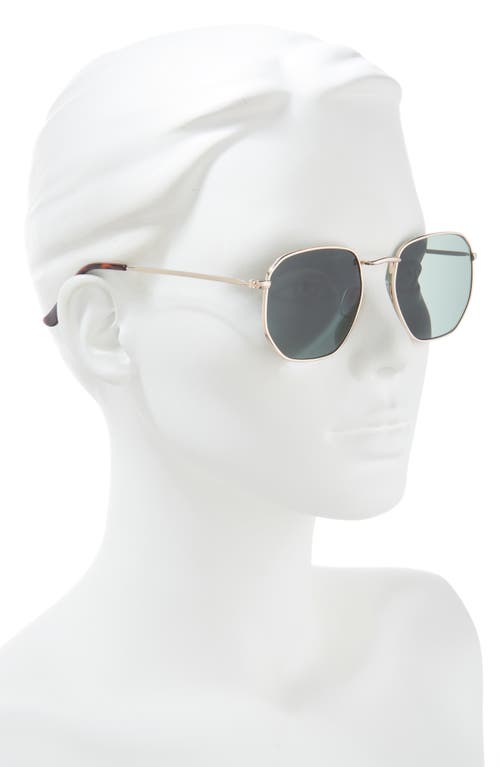 Shop Bp. Gradient Round Sunglasses In Goldreen