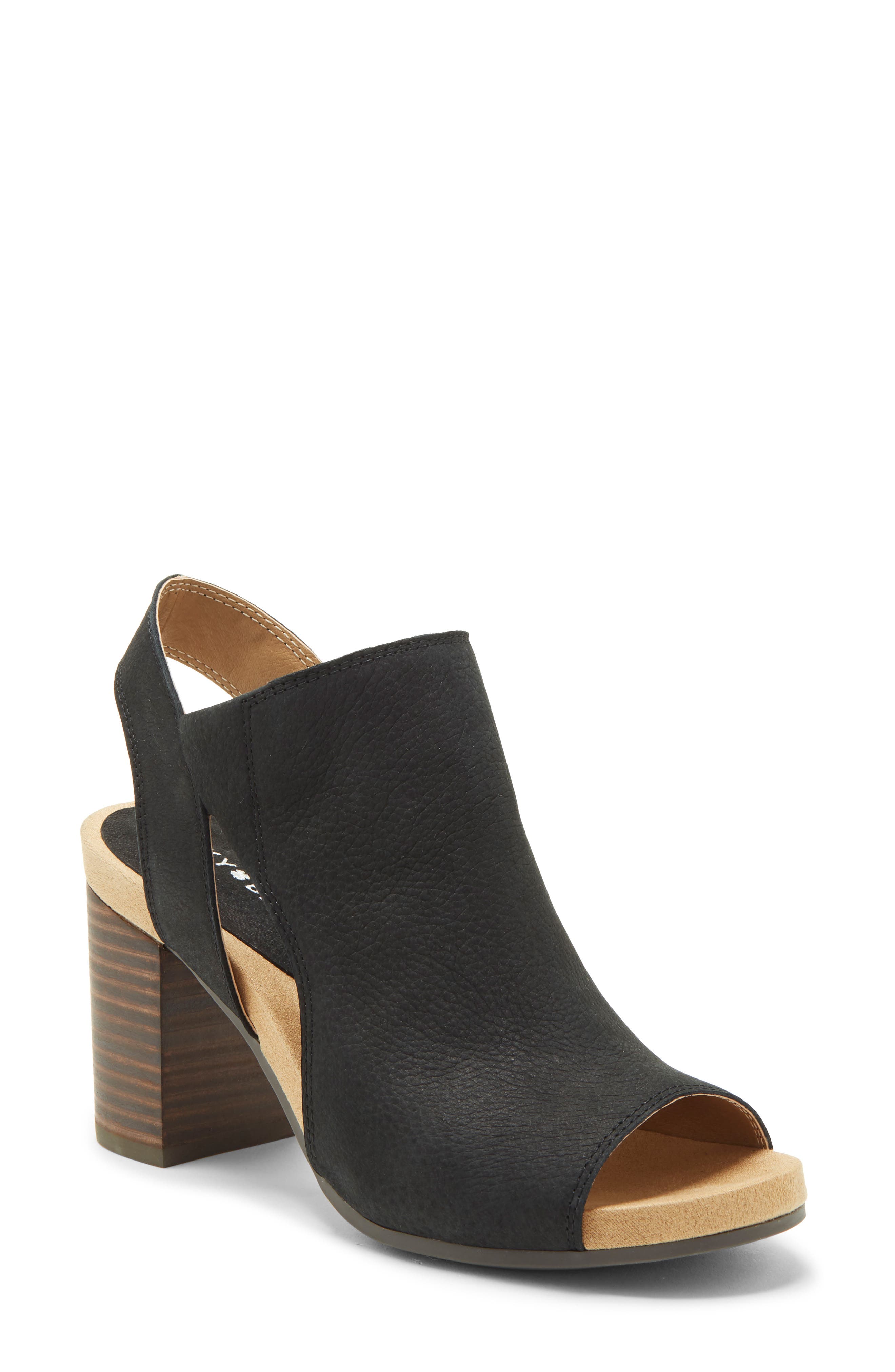 Lucky Brand Saundra Shield Slingback Sandal