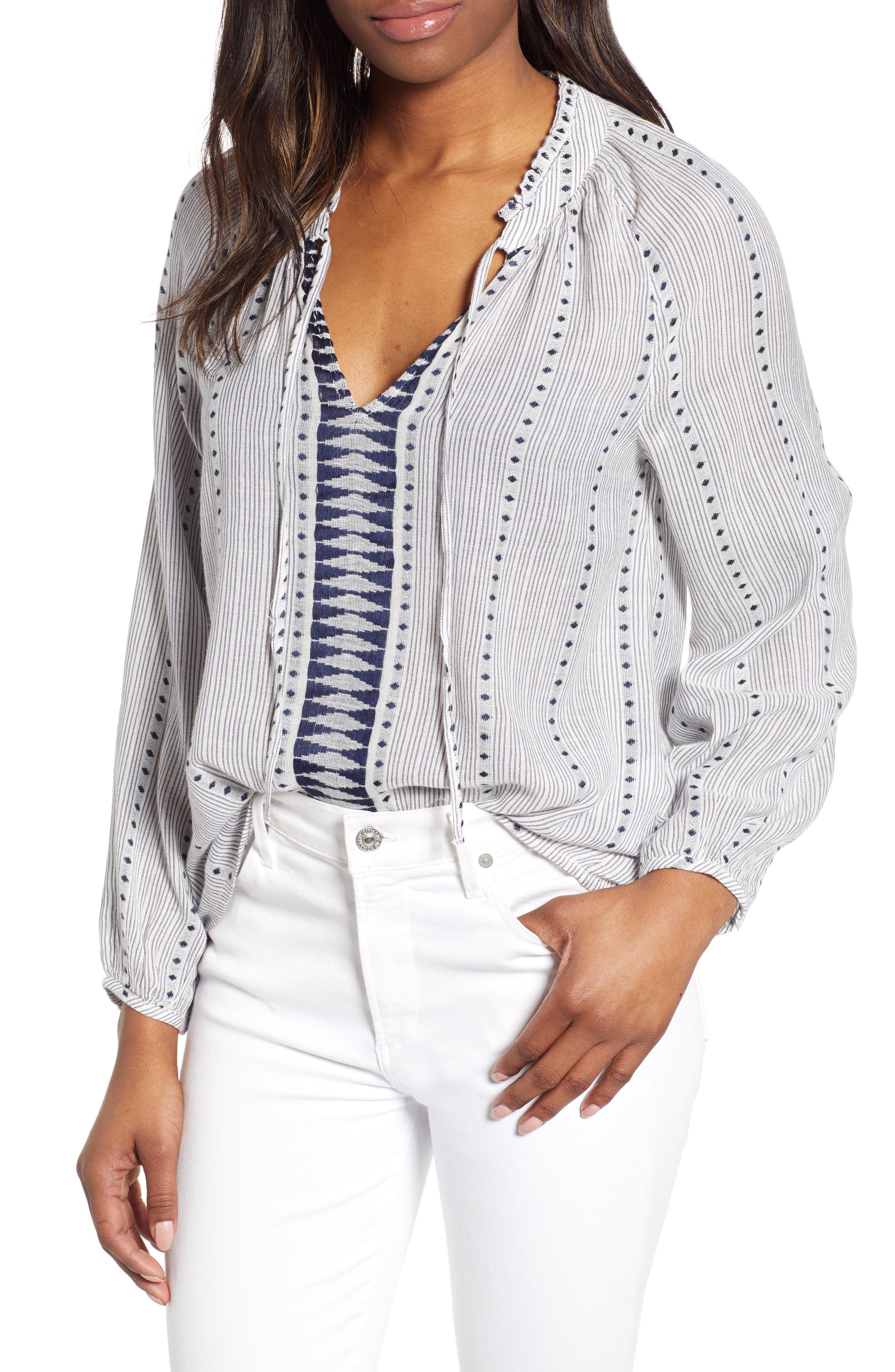 nordstrom peasant blouse