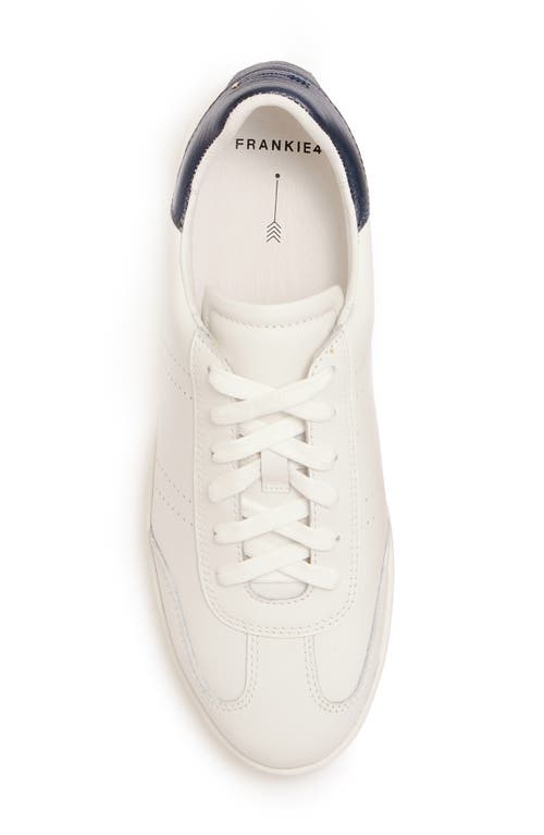 Shop Frankie4 Drew Sneaker In White/navy