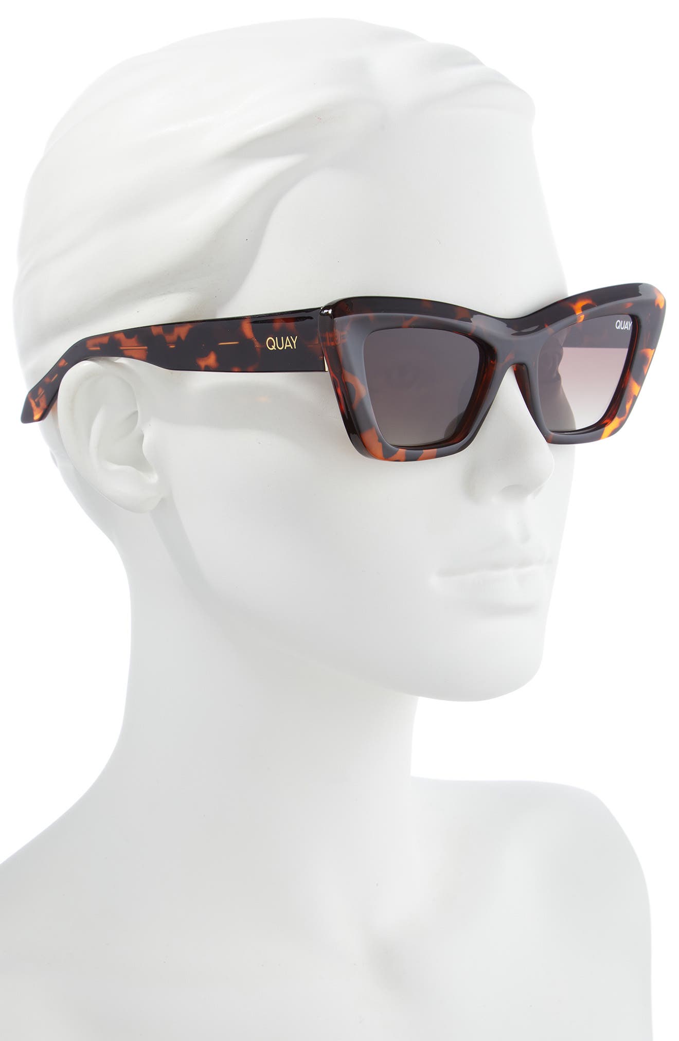 Quay Australia On the Radio 50mm Polarized Cat Eye 