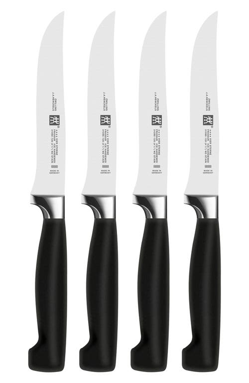 UPC 035886016708 product image for ZWILLING Four Star 4-Piece Knife Set in Stainless Steel at Nordstrom | upcitemdb.com