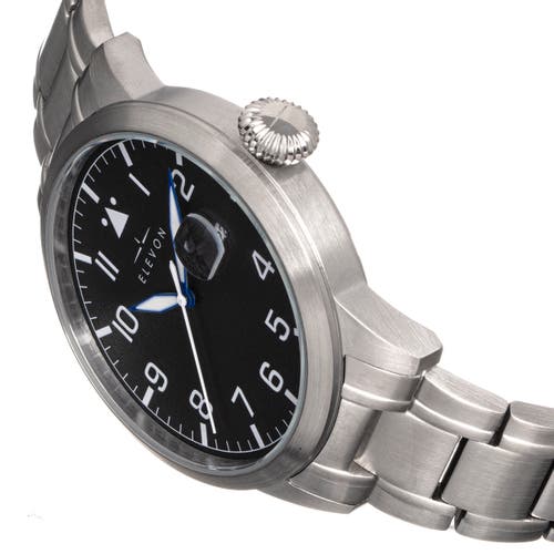 Shop Elevon Stealth Bracelet Watch W/date In Black