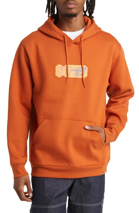  Orange - Men's Hoodies & Sweatshirts / Men's Clothing: Clothing,  Shoes & Accessories