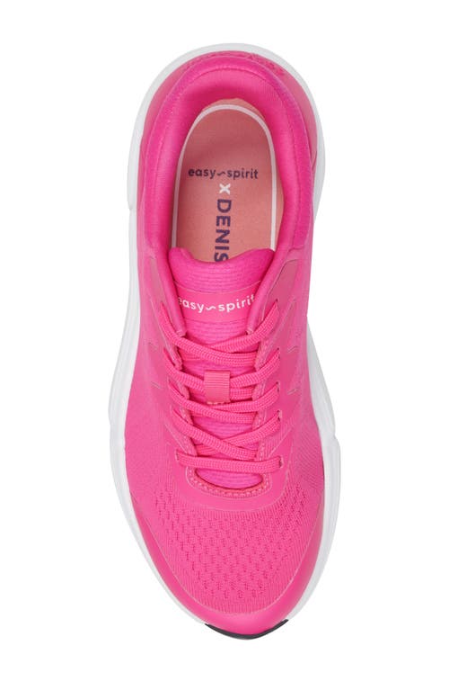 Shop Easy Spirit Leanne Sneaker In Dark Pink