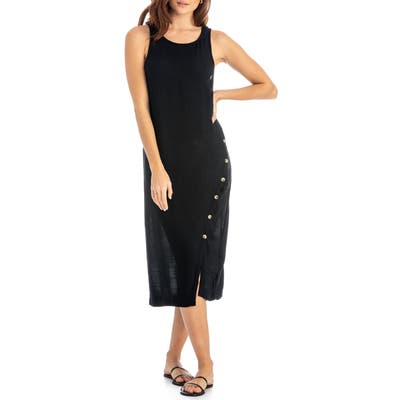 Tavik Gia Cover-Up Midi Dress, Black