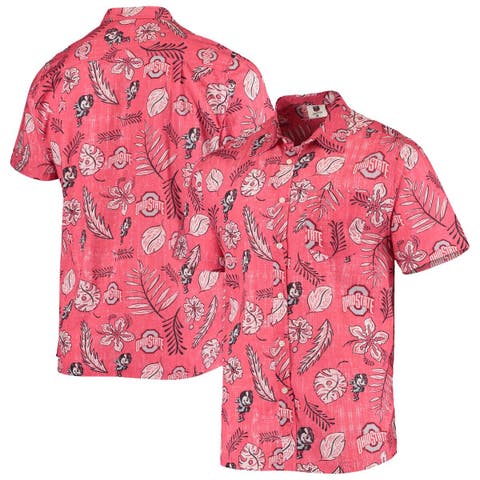 Washington Commanders Flamingo Button Up Shirt FOCO