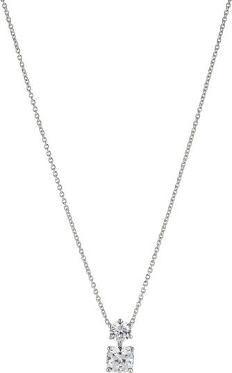 Nadri solitaire 2025 pendant necklace
