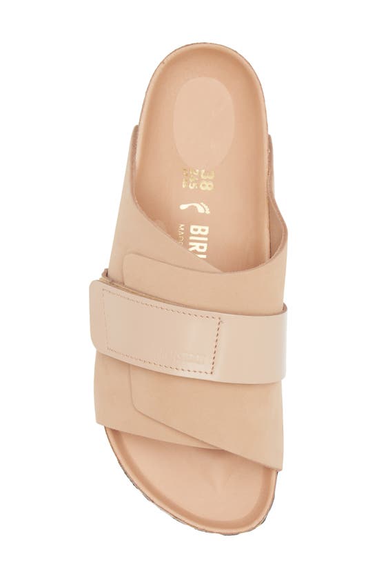 Shop Birkenstock Kyoto Slide Sandal In Beige