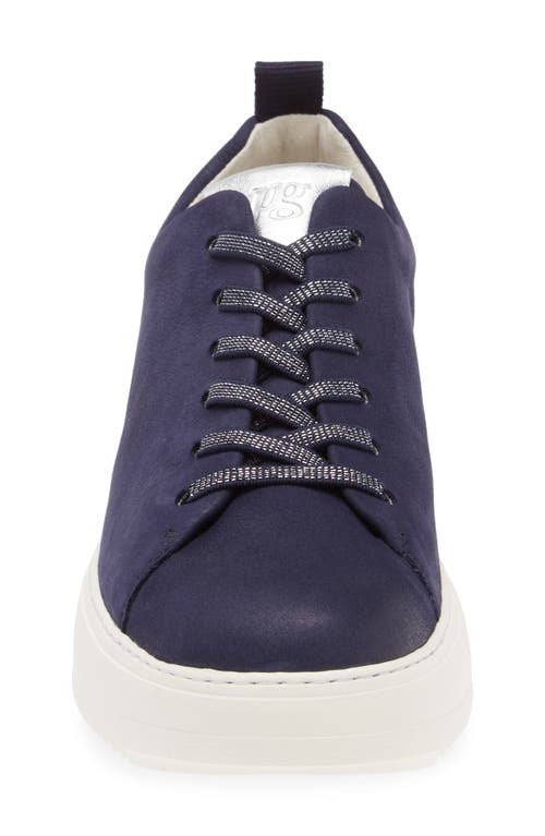 Shop Paul Green Upbeat Sneaker In Sea Alu Combo