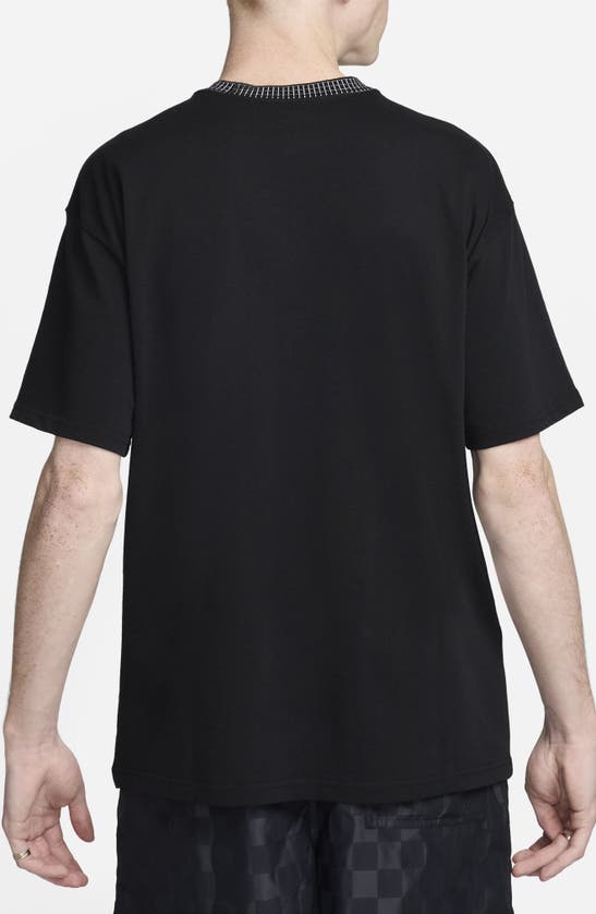 Shop Nike Max90 Swoosh Graphic T-shirt In Black
