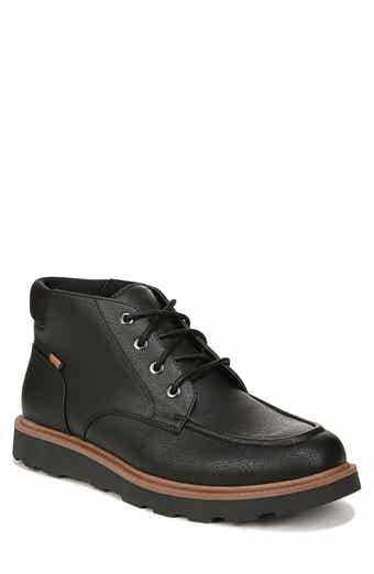 Bradstreet plain toe chukka for men in dark brown deals