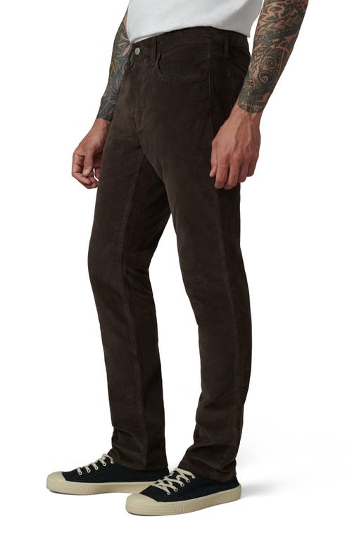 Joe's The Asher Slim Fit Corduroy Pants In Espresso