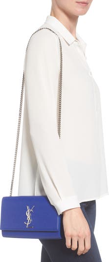 Black Saint Laurent Small Monogram Kate Crossbody Bag – Designer Revival