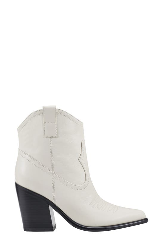 Shop Marc Fisher Ltd Jalella Pointed Toe Western Boot In Ivory 150
