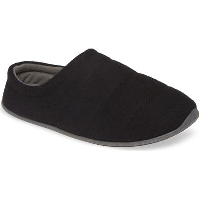 Deer Stags Bearing Slipper, Black