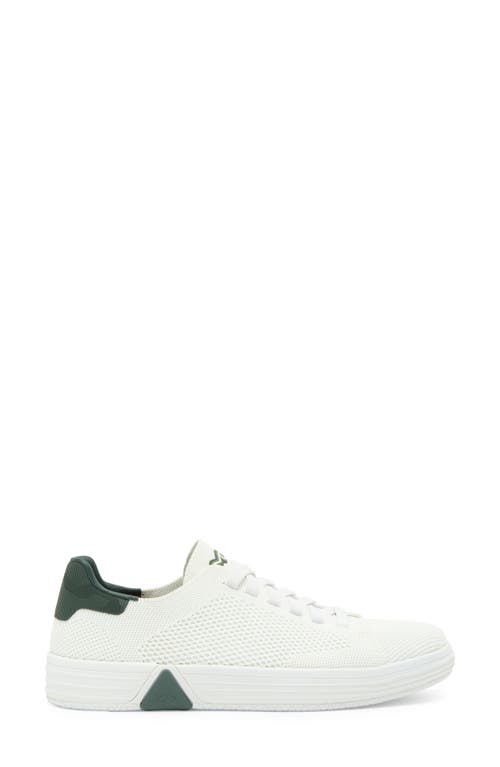 Shop Skechers Alpha Cup Brayden Lace-up Sneaker In White/green