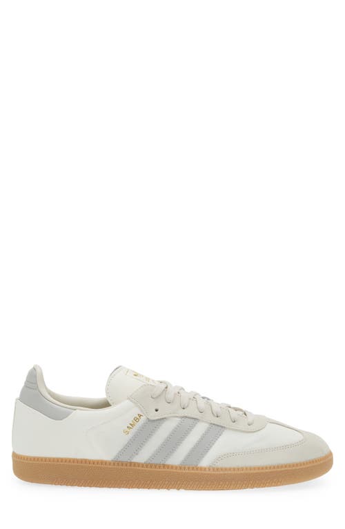 Shop Adidas Originals Adidas Gender Inclusive Samba Og Sneaker In Off White/grey Two/alumina