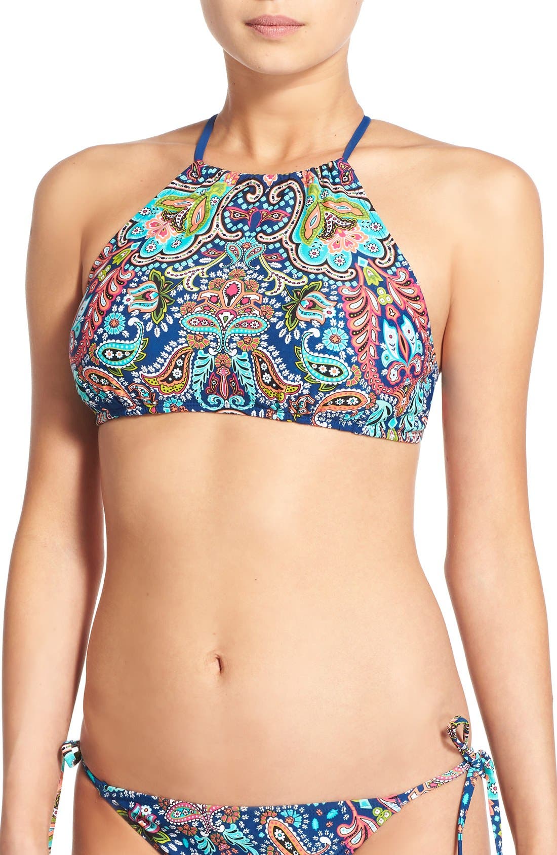 BP. High Neck Halter Bikini Top Nordstrom