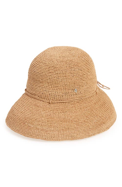 Provence 10 Packable Raffia Hat in Nougat