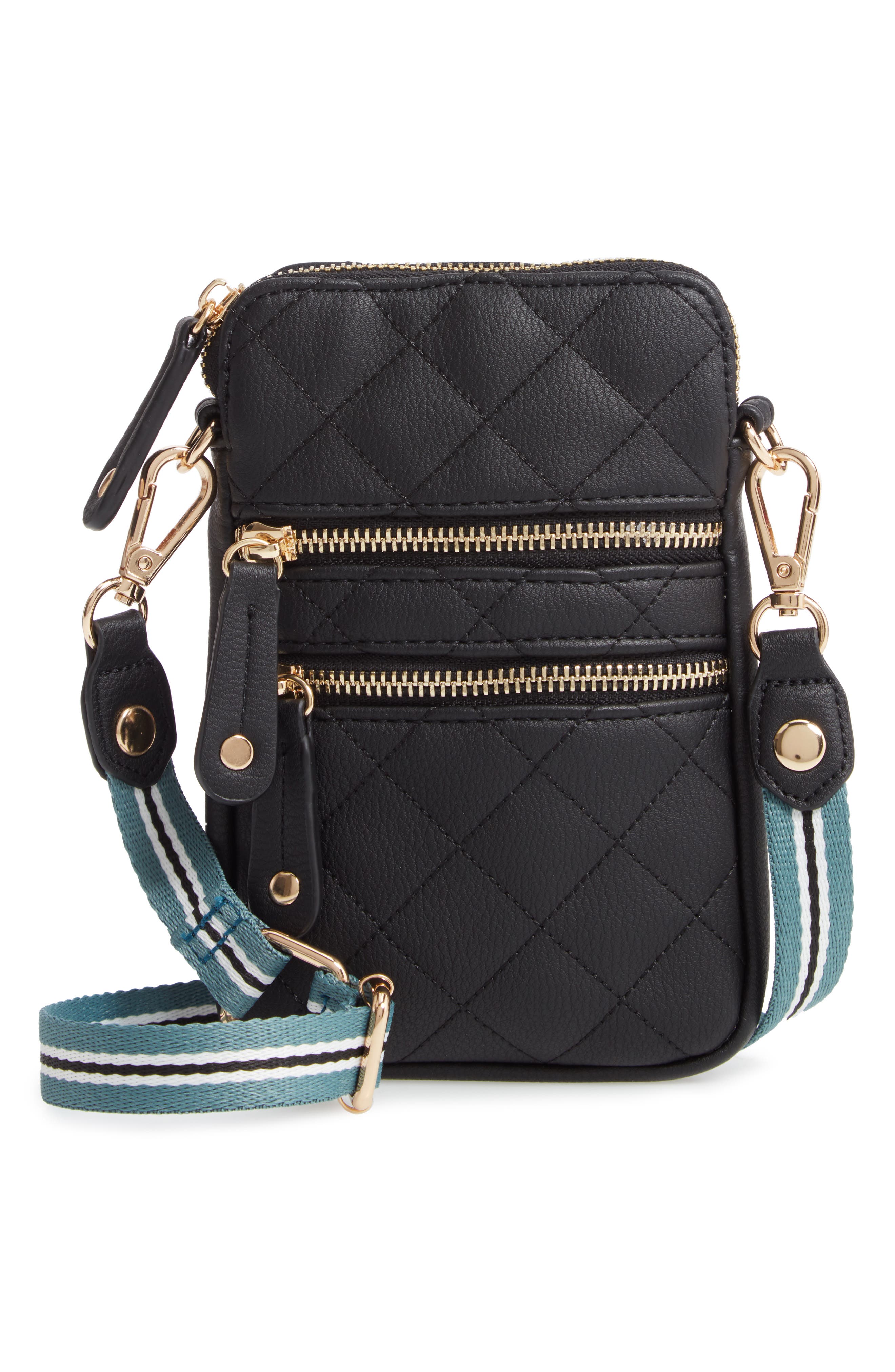 sondra roberts squared quilted tote