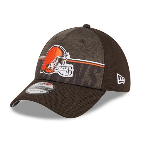 Men's New Era Brown Cleveland Browns Identity 59FIFTY Fitted Hat