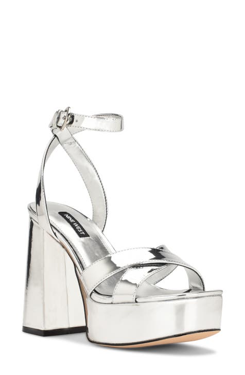 nordstrom silver shoes