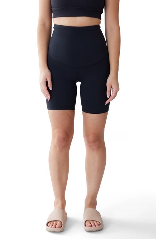 Ingrid & Isabel Postpartum Bike Shorts Black at Nordstrom,