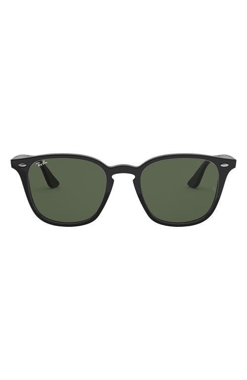 Ray-Ban 52mm Square Sunglasses in Black at Nordstrom