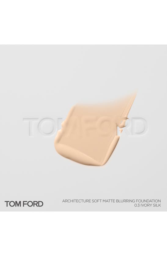 Shop Tom Ford Architecture Soft Matte Foundation In 0.3 Ivory Silk