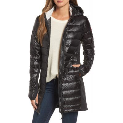 Canada Goose Hybridge Lite Hooded Packable Down Coat, (2) - Black