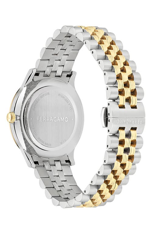 Ferragamo Duo Watch, 40mm In Two Tone