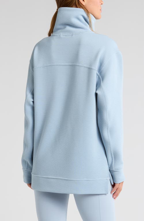 Zella Kickback Ottoman Tunic In Blue Fog