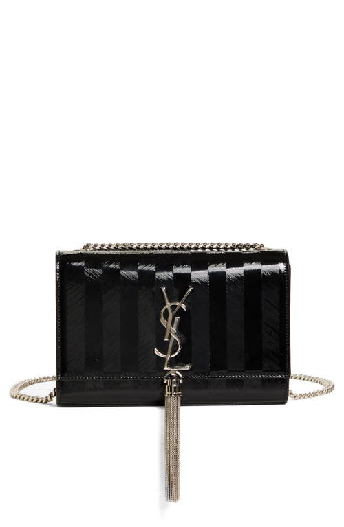 Saint Laurent Monogram Envelope Clutch Bag - 1000 Nero/Nero/ Nero